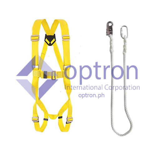 Full Body Harness + Double Lanyard Optron